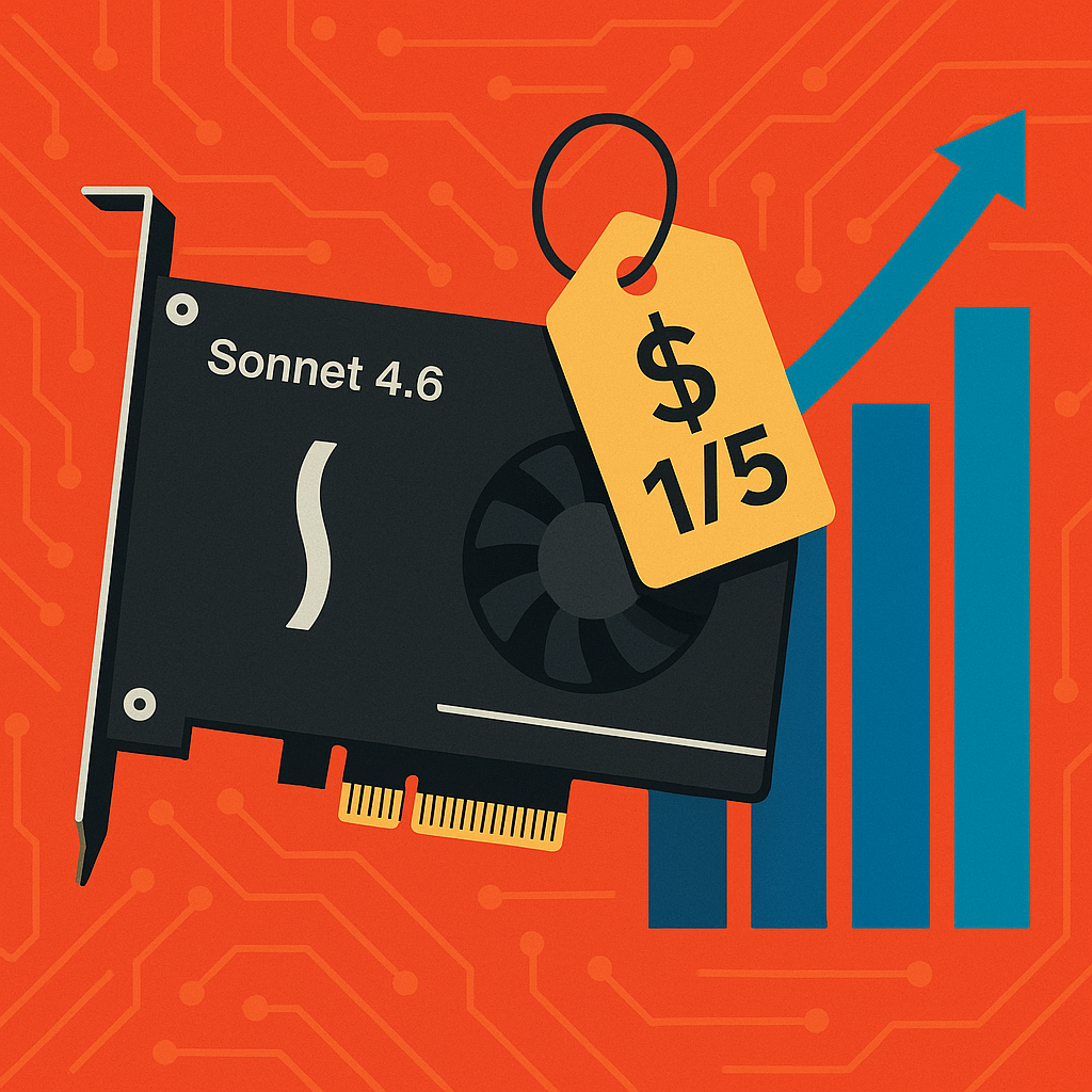 Sonnet 4.6, 플래그십급 성능을 1/5 가격에…기업 에이전트 도입 가속