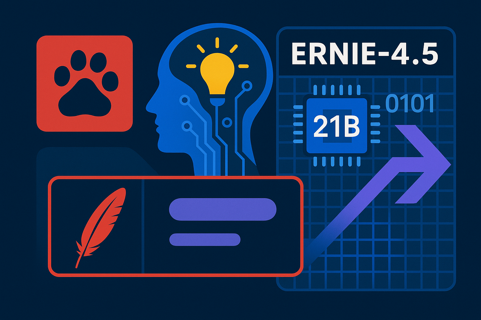 바이두, ERNIE-4.5-21B-A3B-Thinking 공개: Apache 2.0과 고효율 추론