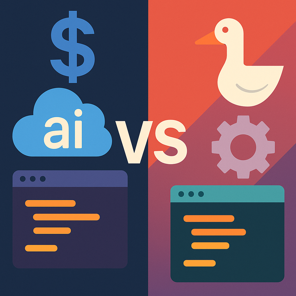 월 200달러 클로드 코드 vs 무료 대안 구스: 로컬 AI 코딩의 반란