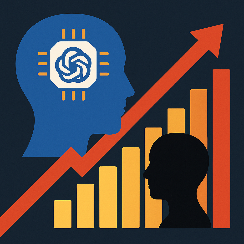 OpenAI: AI 파워 유저와 일반 직원 간 생산성 6배 격차