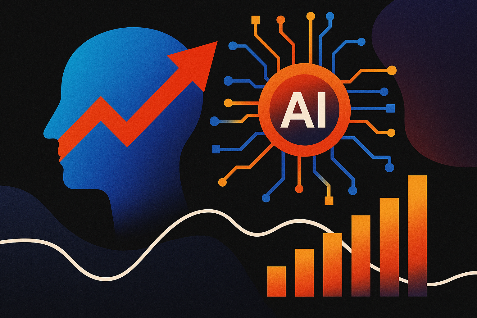 AI 근해: 초기 생산성 도약과 불평등·불확실성의 동행
