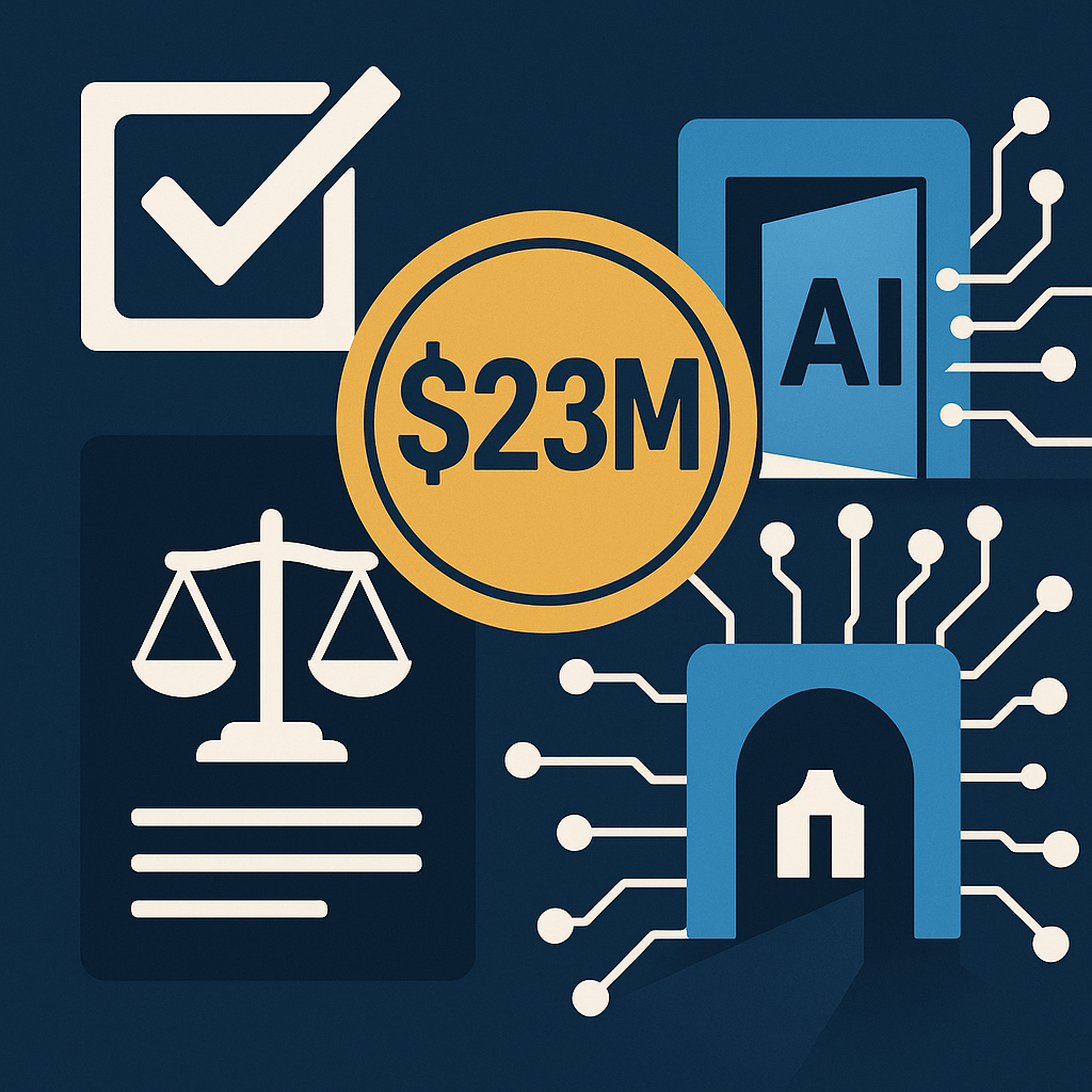체크박스, 2,300만 달러 시리즈 A…사내 법무 ‘AI 리걸 프런트 도어’ 확장