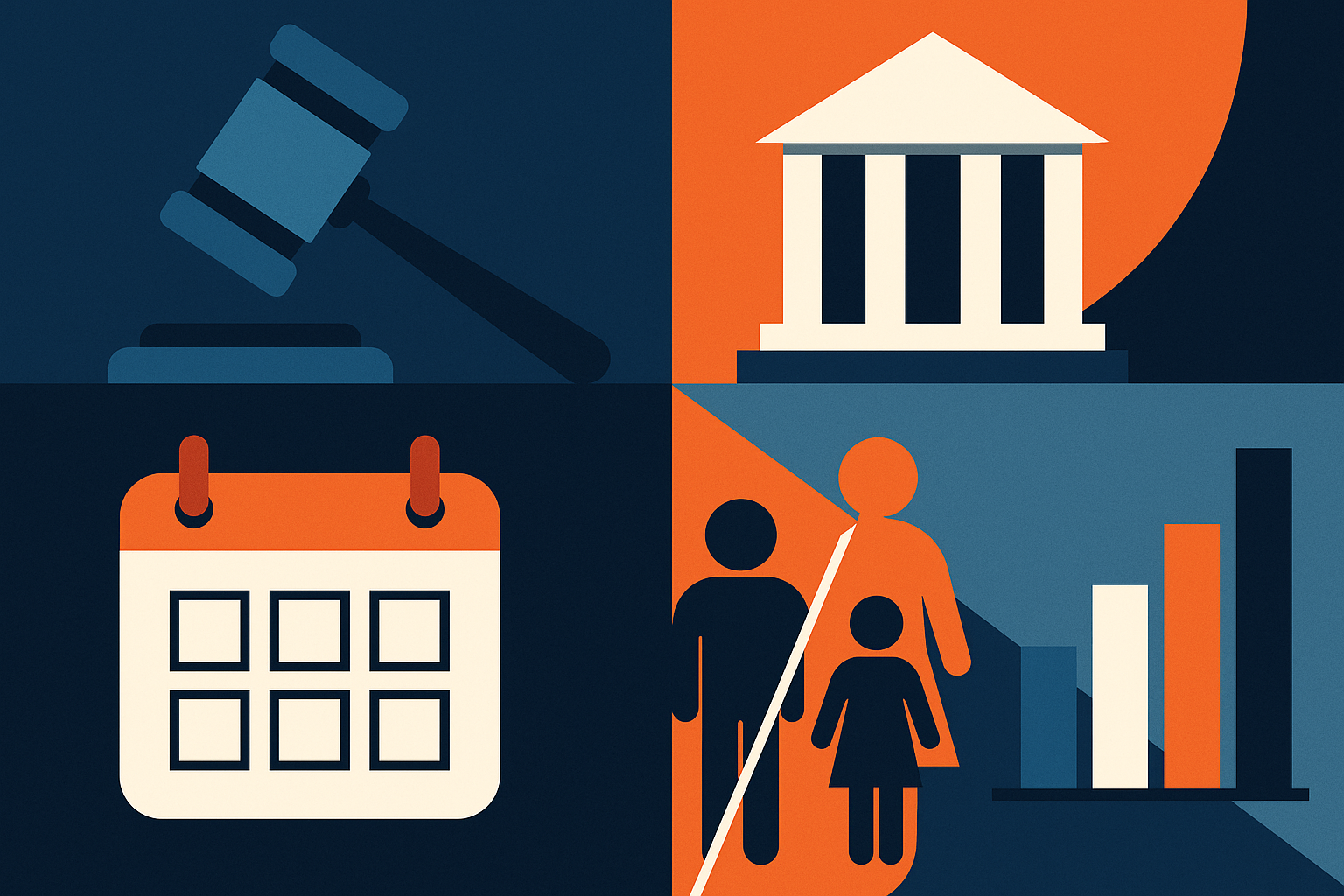 워싱턴 이혼 종합 가이드: 무책사유, 90일 대기, 재산·양육 핵심 정리