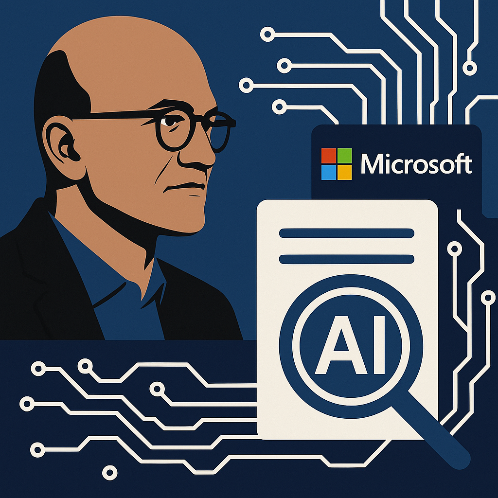 사티아 나델라 주주서한이 전하는 기업용 마이크로소프트 AI 전략 5가지