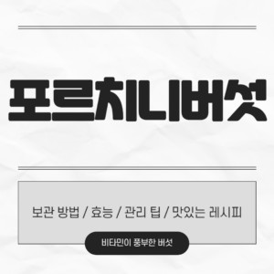 포르치니버섯
