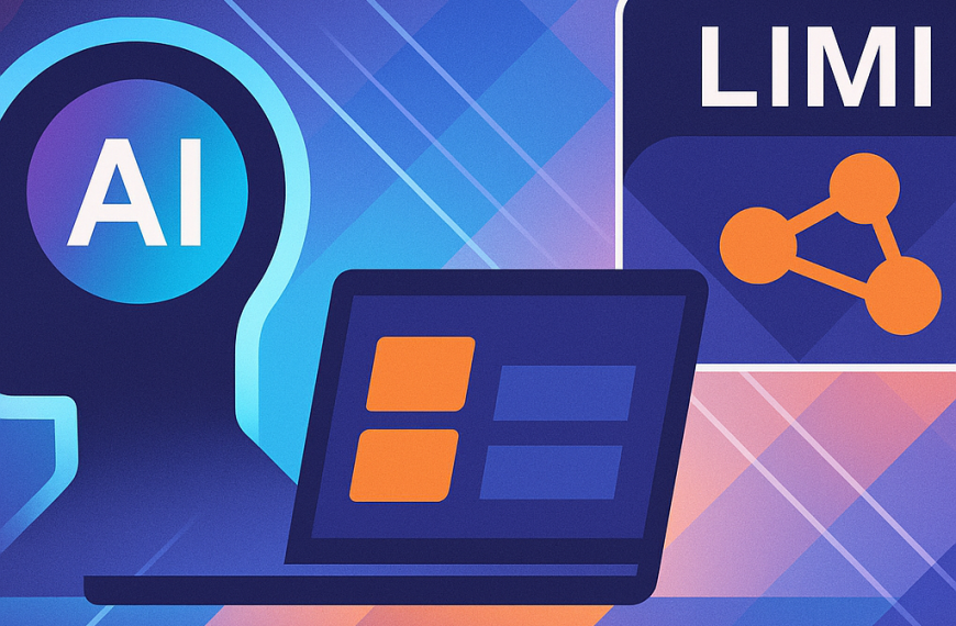 단 78개 예제로 자율 AI 에이전트 학습하는 LIMI 프레임워크